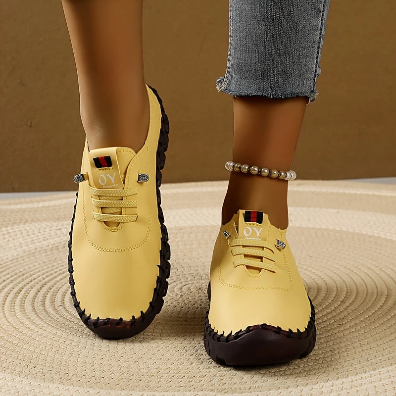 HOMELOVER™ Wygodne Ręcznie szyte buty z wyjątkowo miękką podeszwą wodoodporne