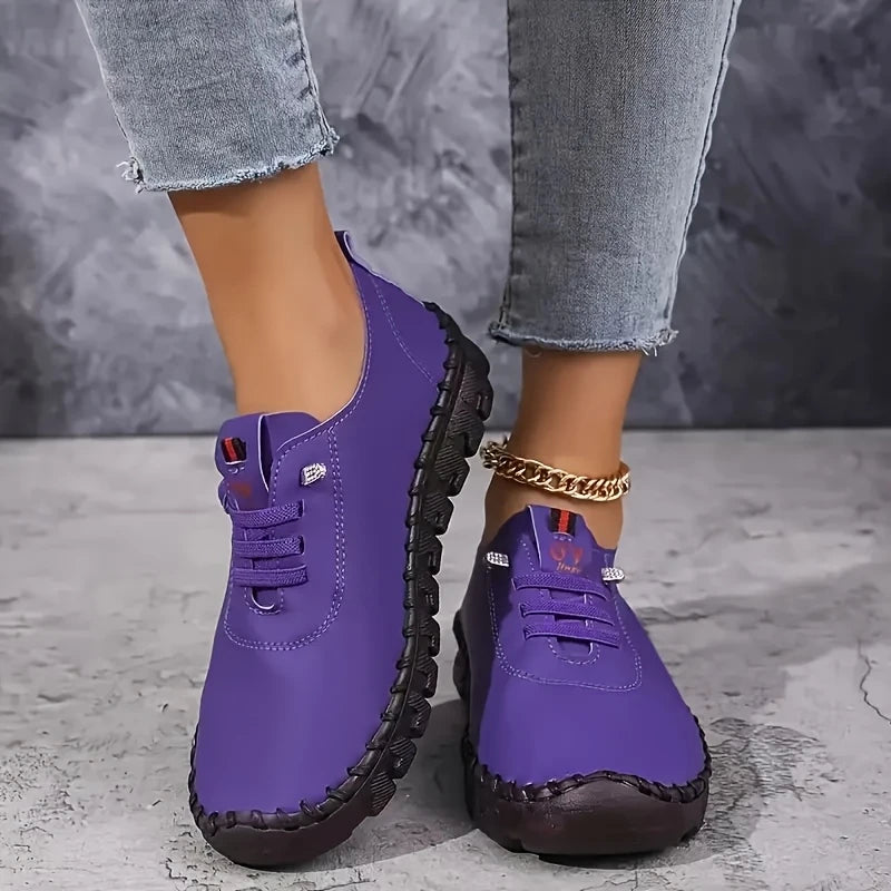 HOMELOVER™ Wygodne Ręcznie szyte buty z wyjątkowo miękką podeszwą wodoodporne