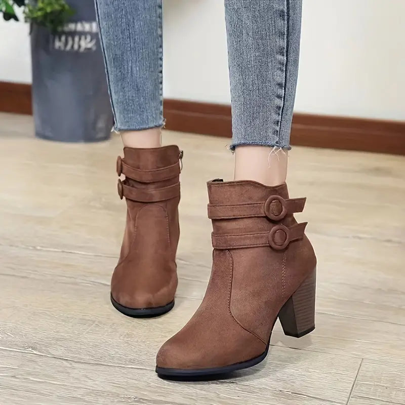 HOME-LOVER -Damskie Buty Na Obcasie